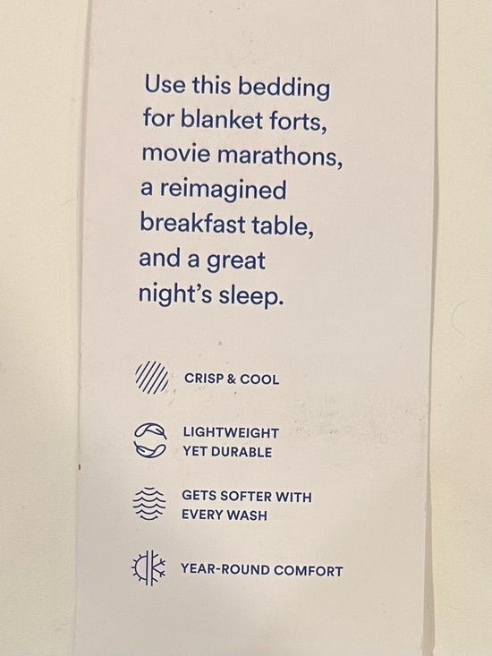 The Company Store Solid Border Classic Cool Cotton Percale Duvet Cover Thyme - Picture 4 of 4